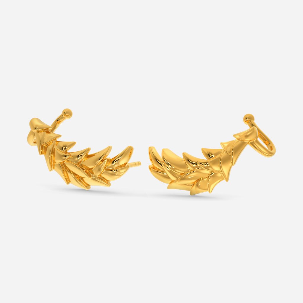 Fishy Girdles Gold Earrings