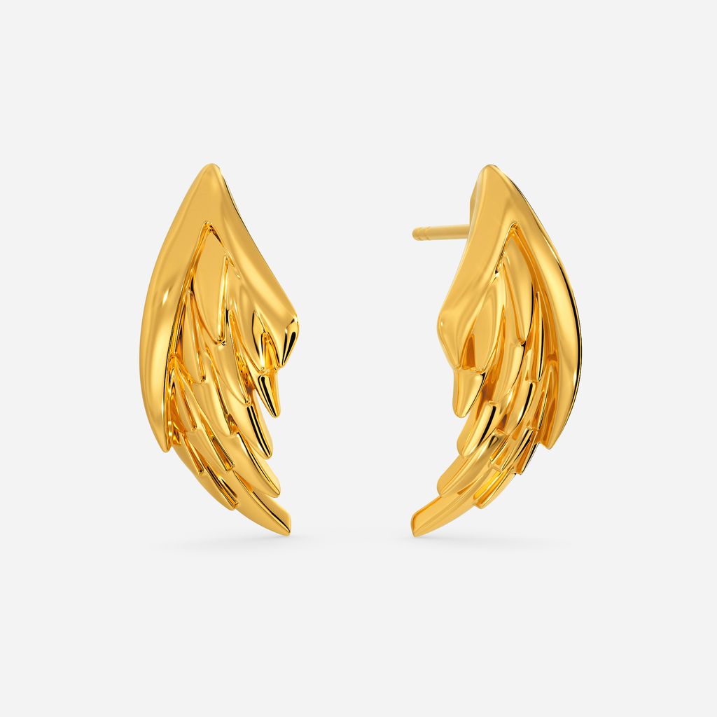 Reptile Craze Gold Earrings