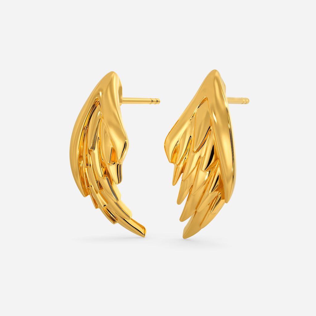 Reptile Craze Gold Earrings