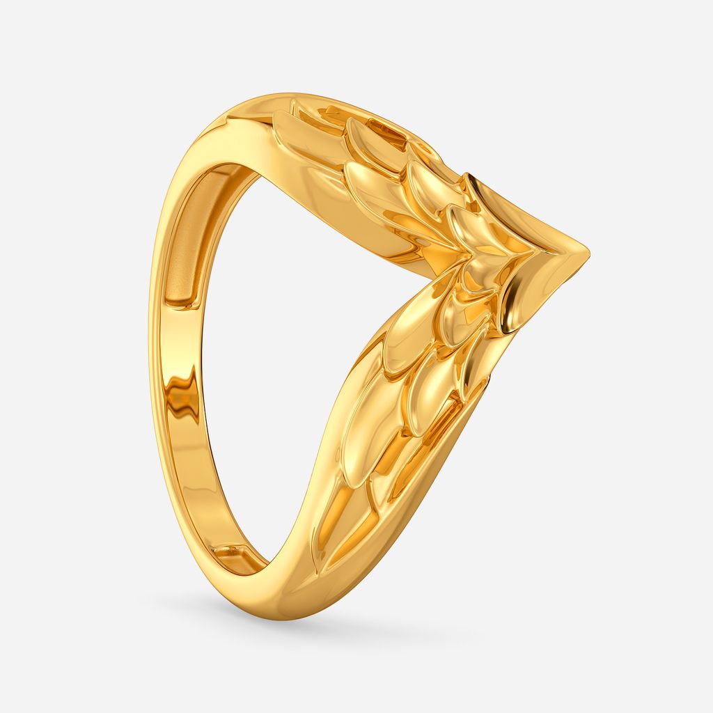 Serpent's Spectrum Gold Rings image