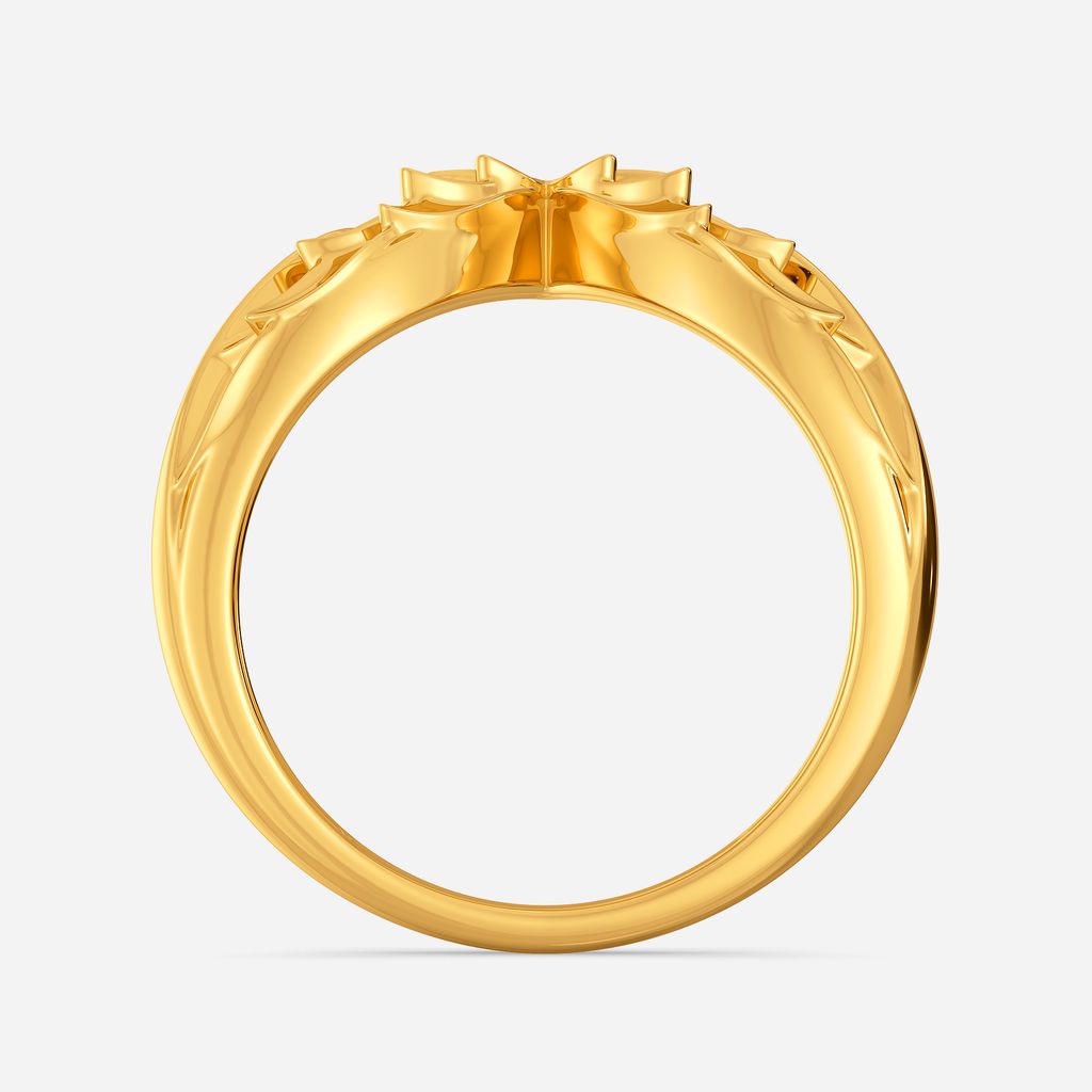 Serpent's Spectrum Gold Rings image