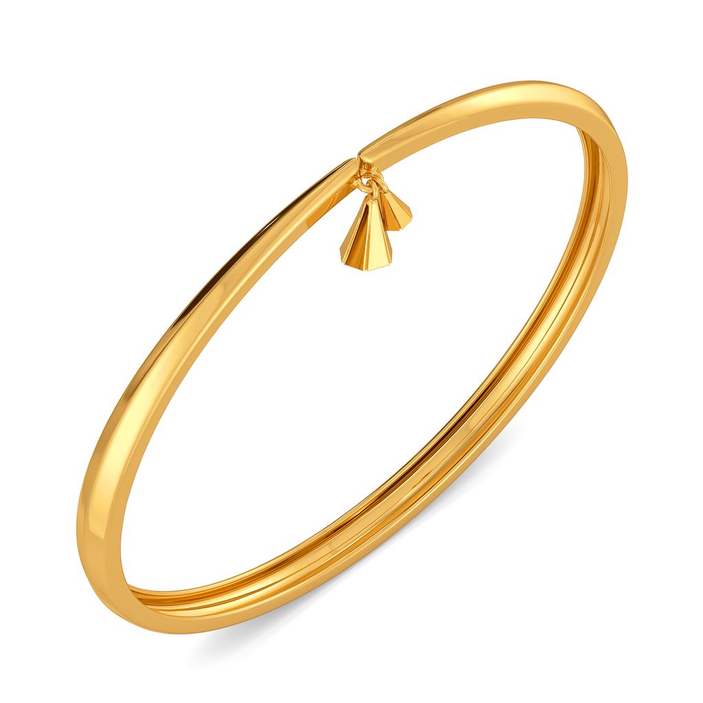 Casual Tassel Gold Bangles