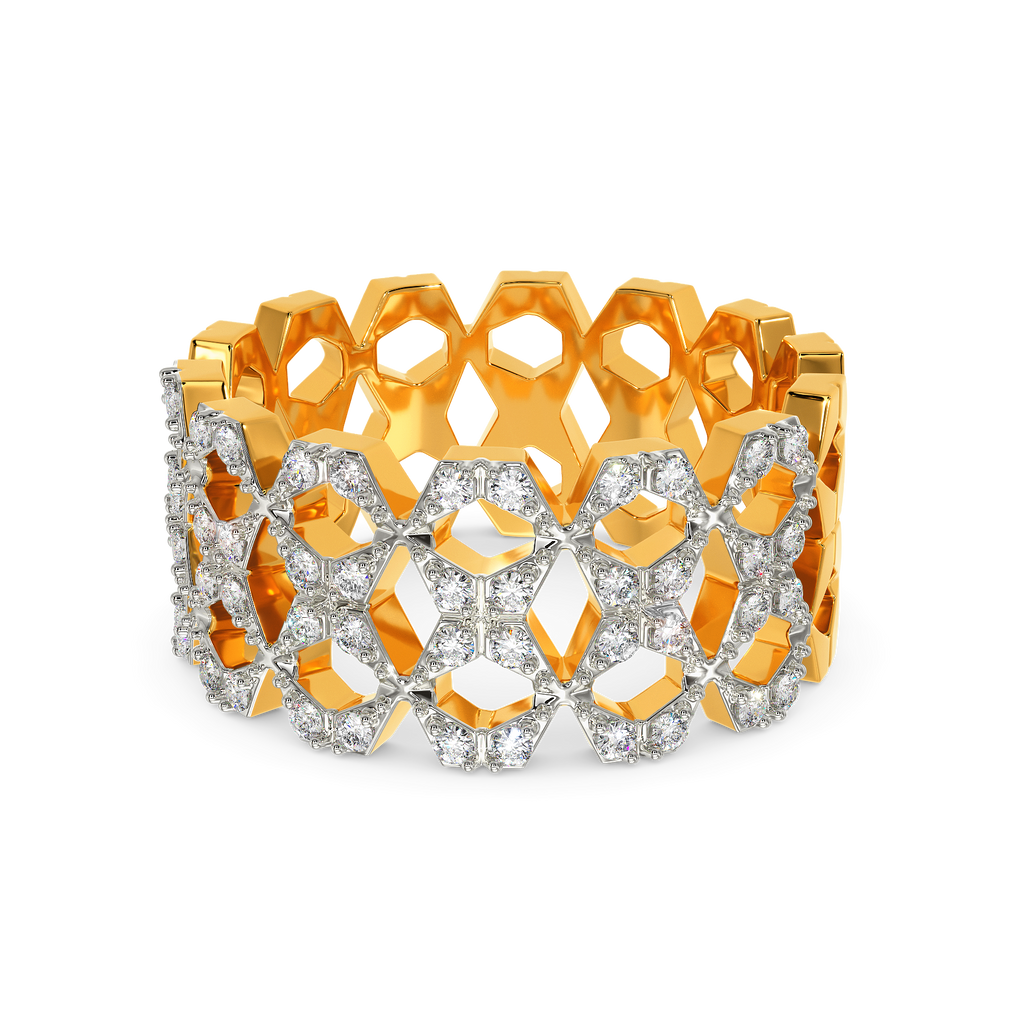 Ultimate Lacework Diamond Rings alternate view 2