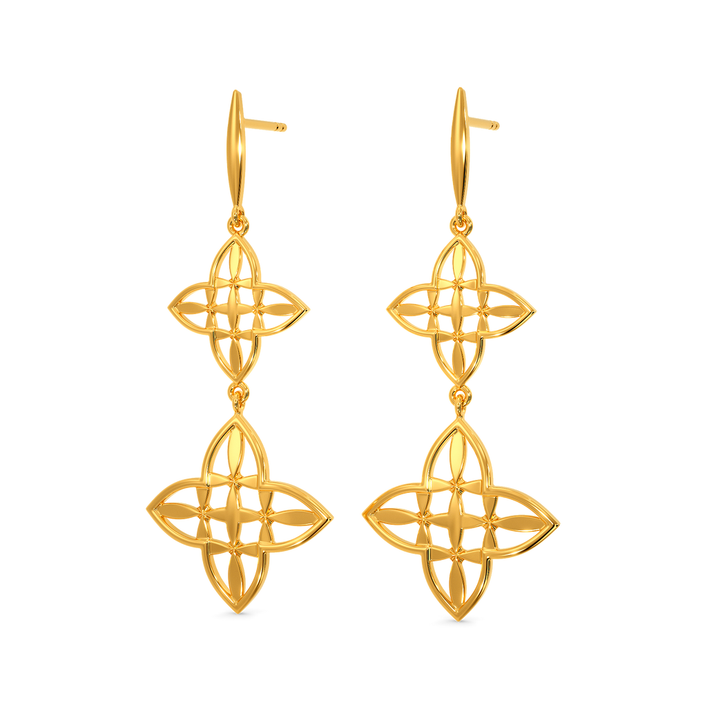 Lacely Lately Gold Earrings