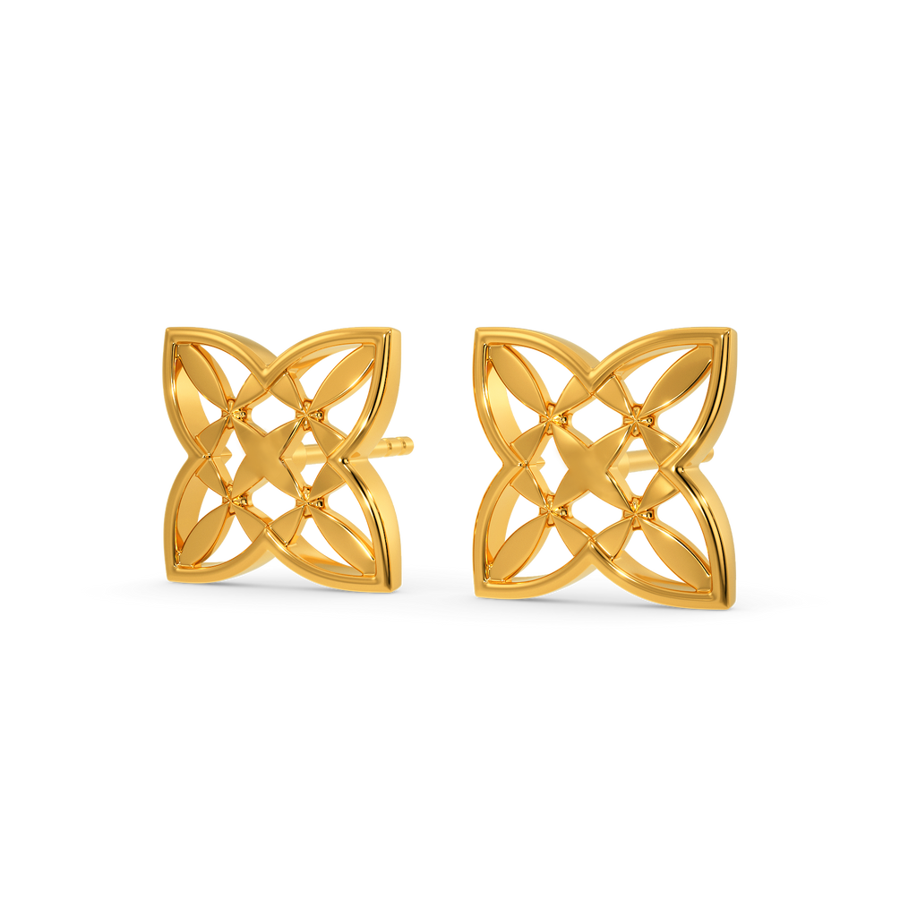Lacely Lately Gold Earrings