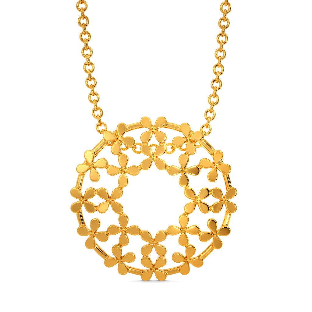 Wrap in Lace Gold Pendants
