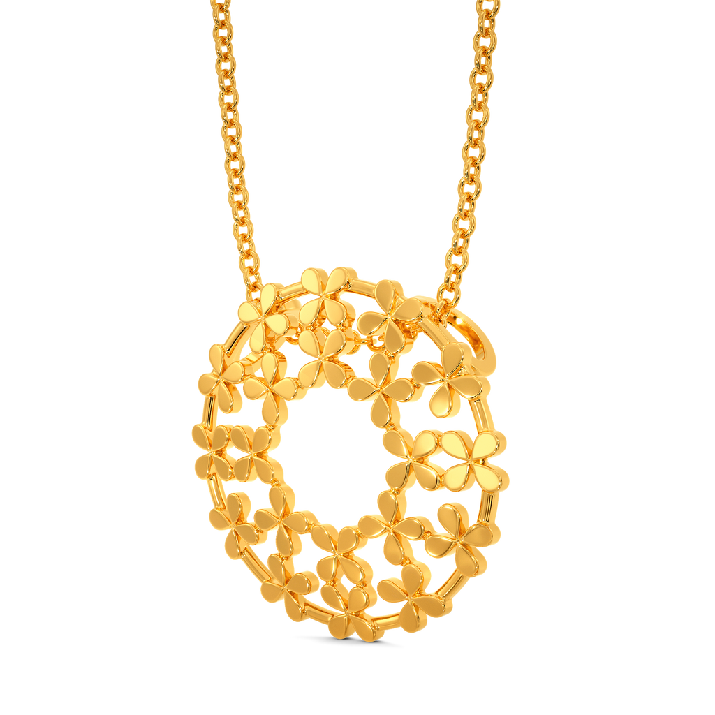 Wrap in Lace Gold Pendants