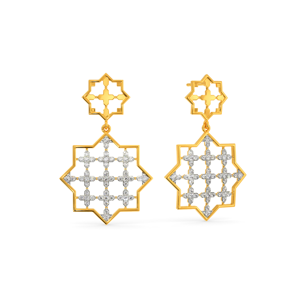 Lace Love Diamond Earrings