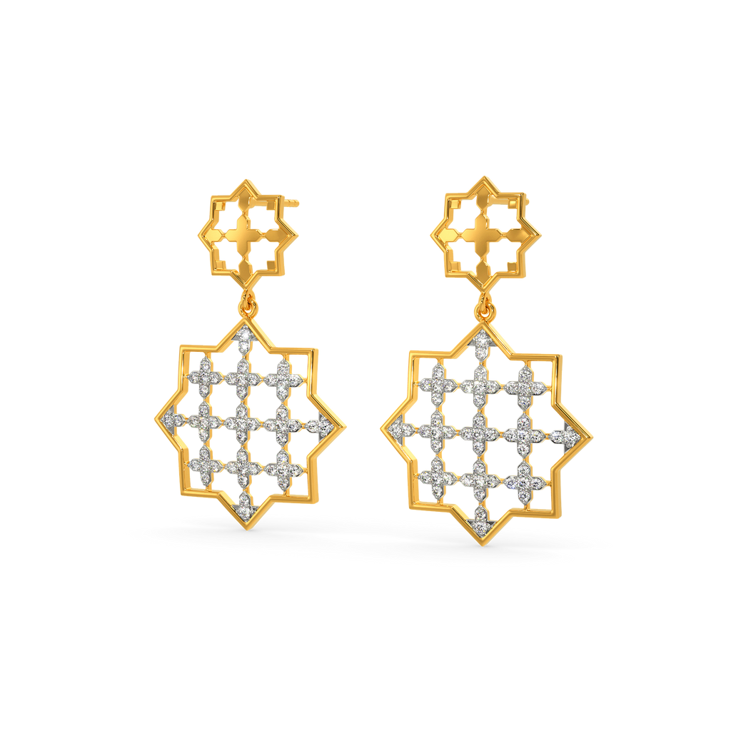 Lace Love Diamond Earrings