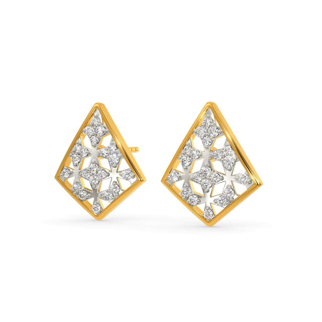 Lace Love Diamond Earrings