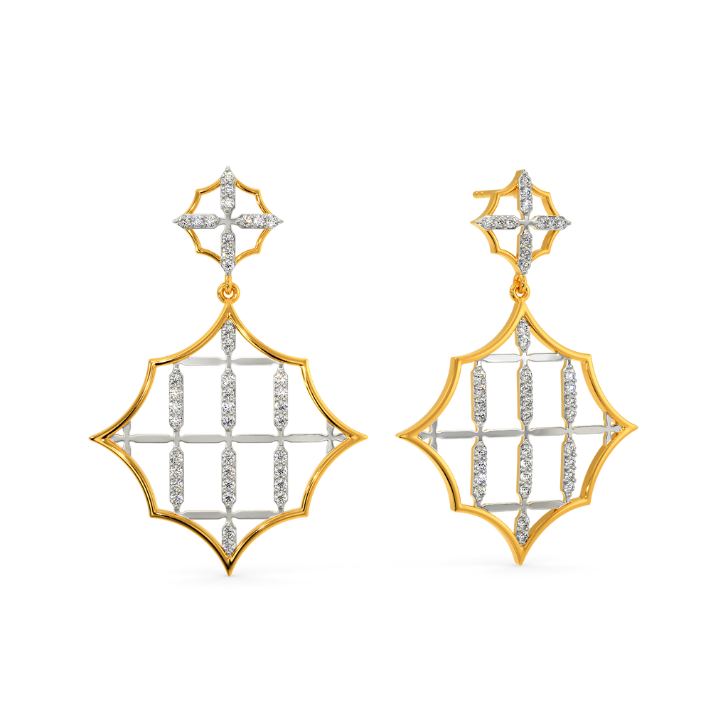 Feeling Lacy Diamond Earrings