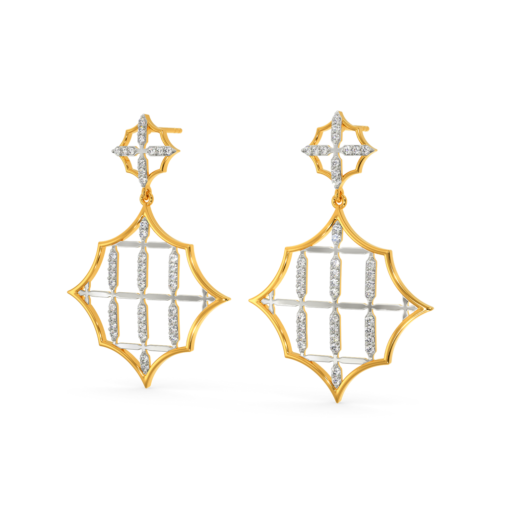 Feeling Lacy Diamond Earrings