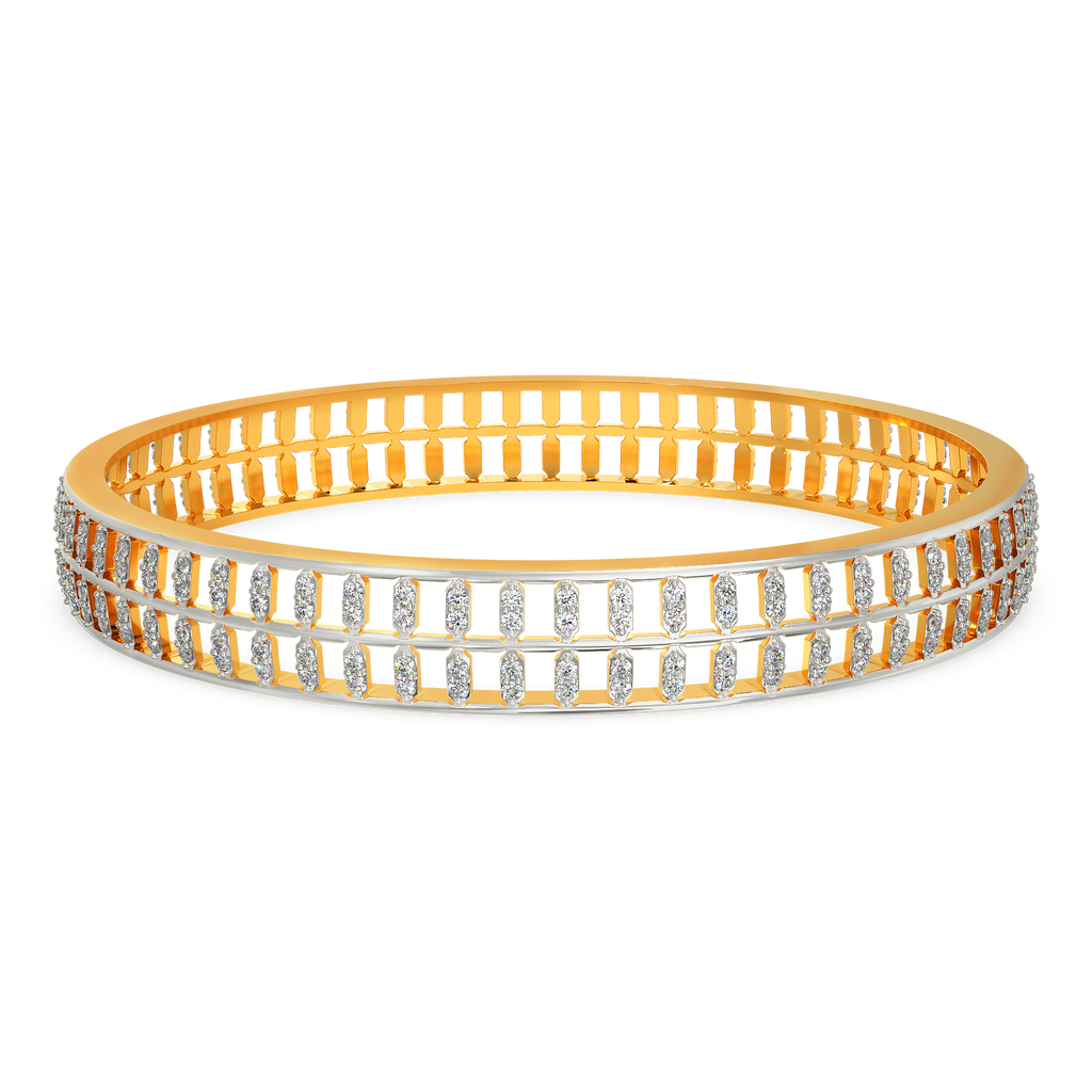 Feeling Lacy Diamond Bangles