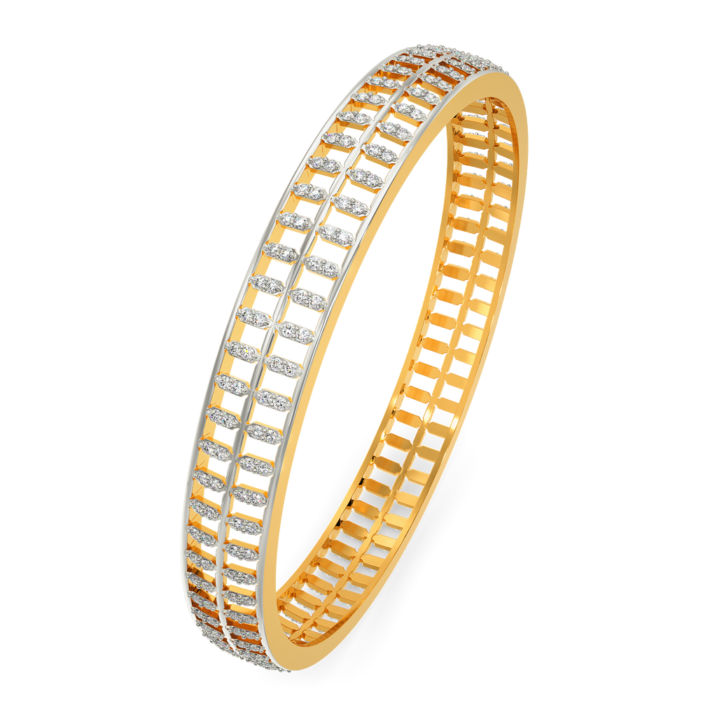 Feeling Lacy Diamond Bangles