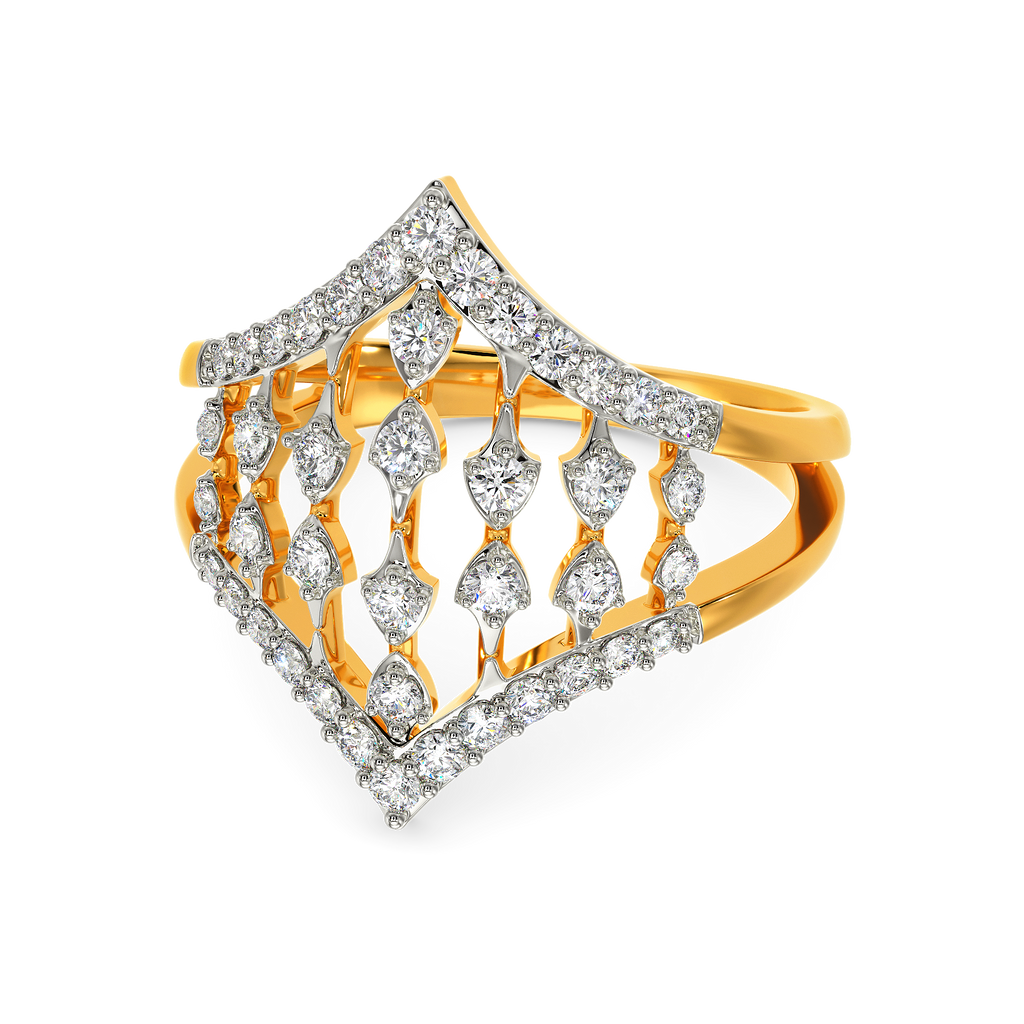 Sheer Lace Diamond Rings alternate view 2