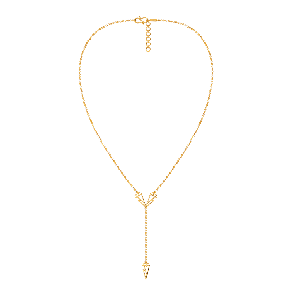 All Buckled Up Gold Necklaces