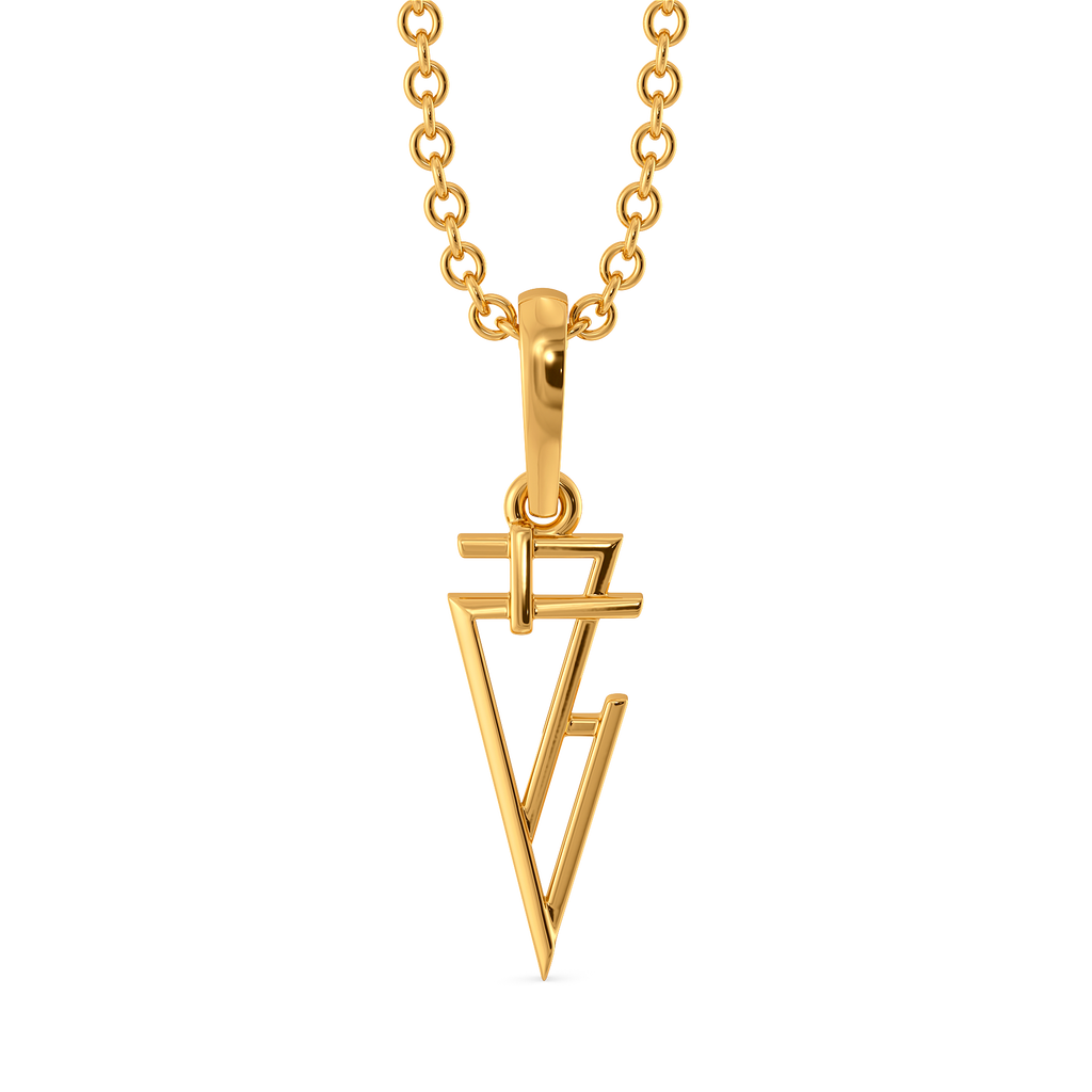 All Buckled Up Gold Pendants