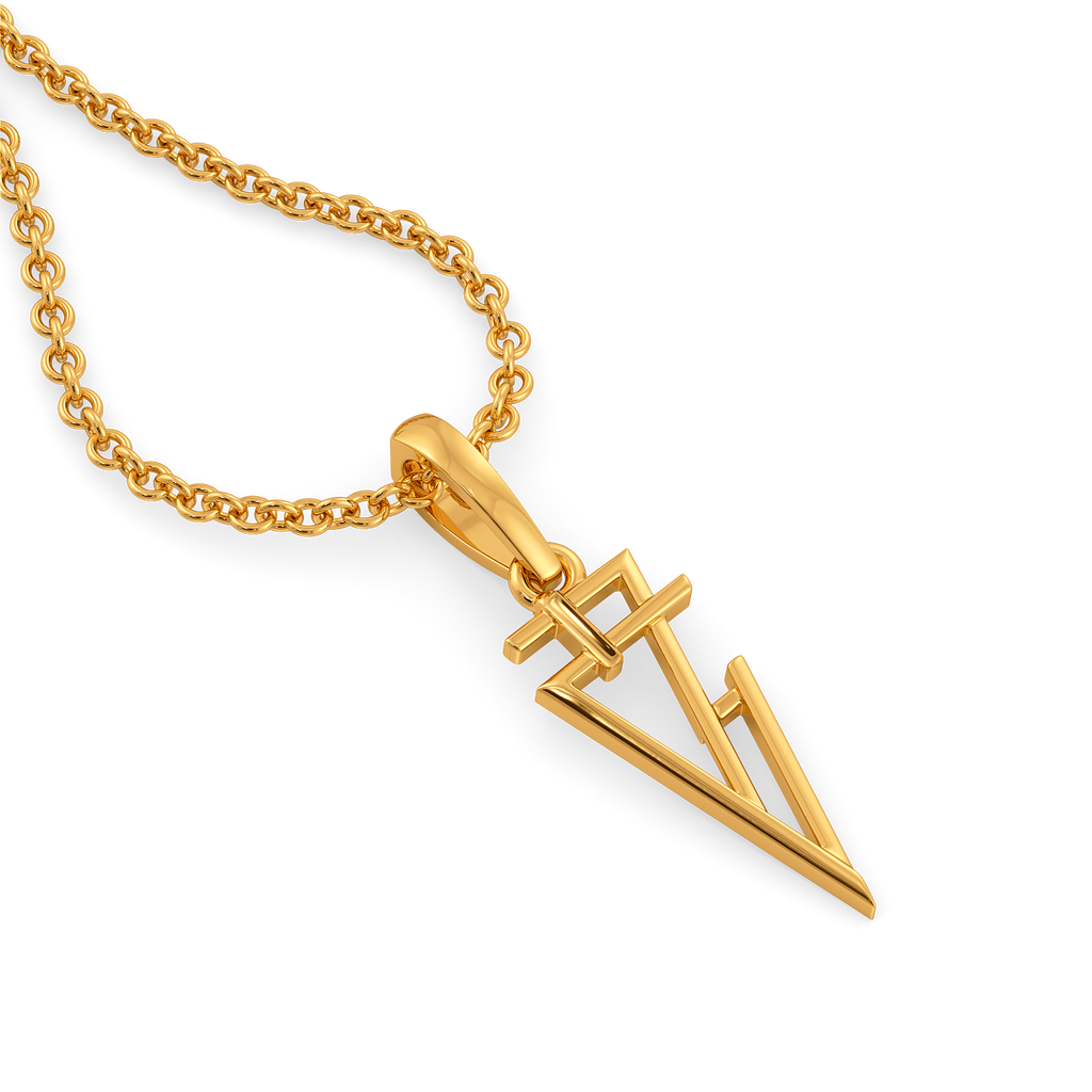 All Buckled Up Gold Pendants