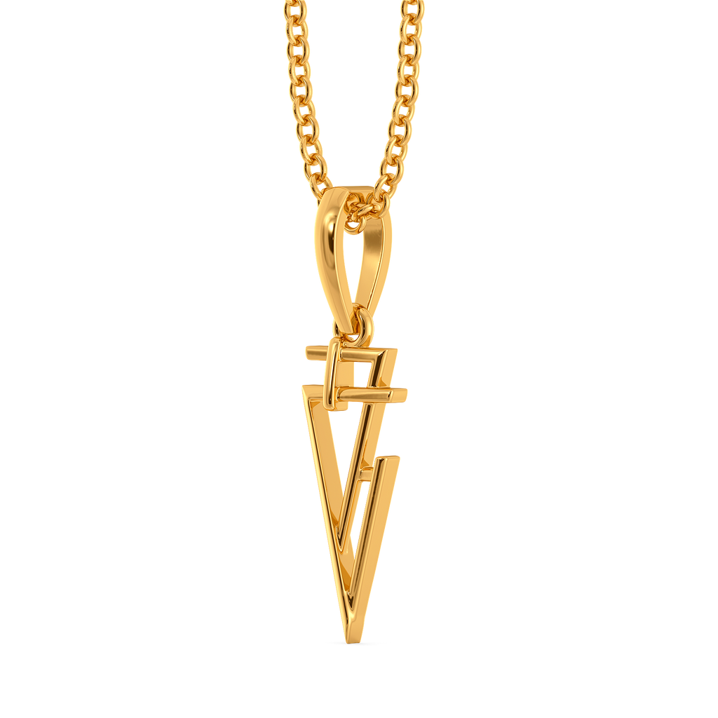 All Buckled Up Gold Pendants