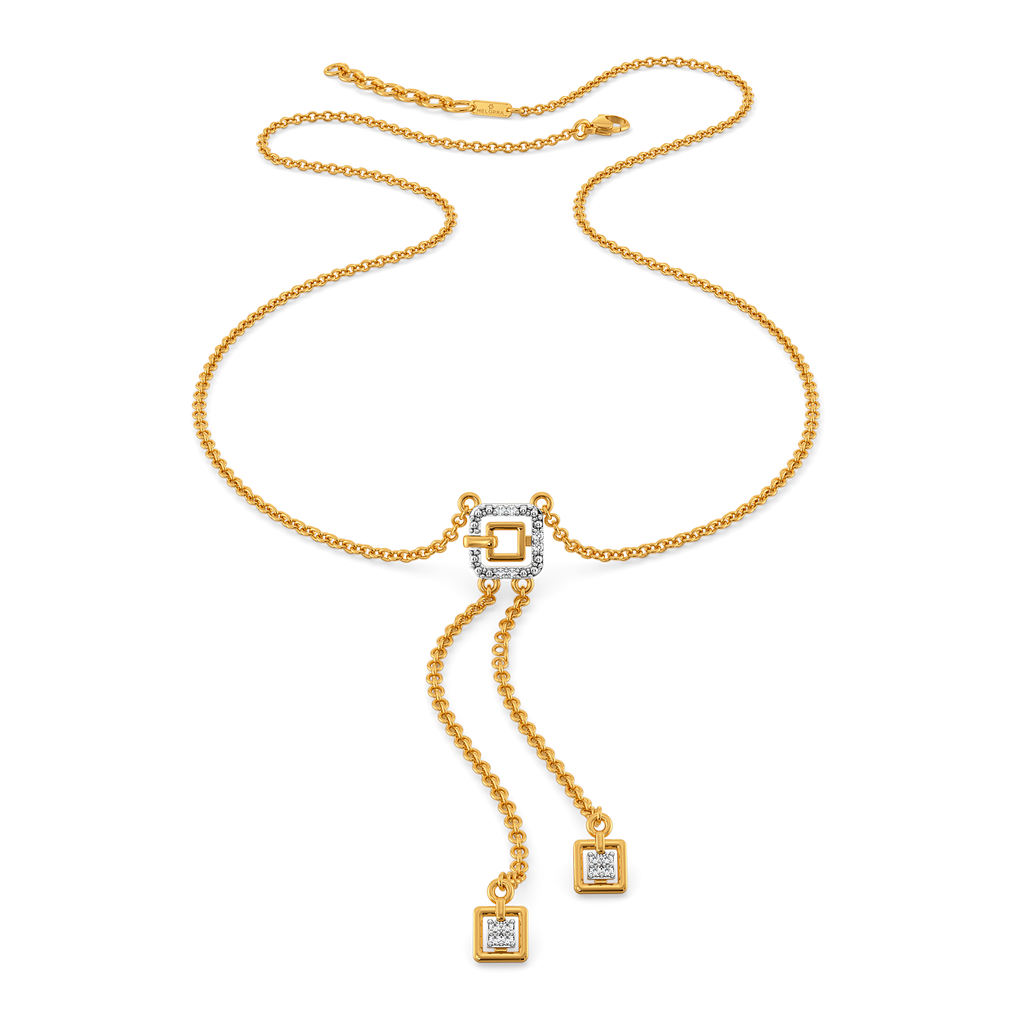Hold the Sparkle Diamond Necklaces