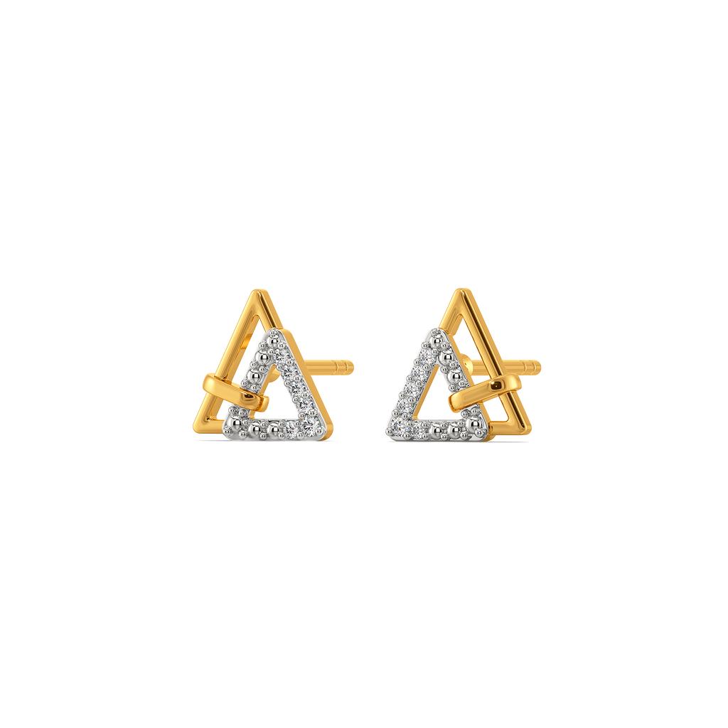 Strap the Sparkle Diamond Earrings