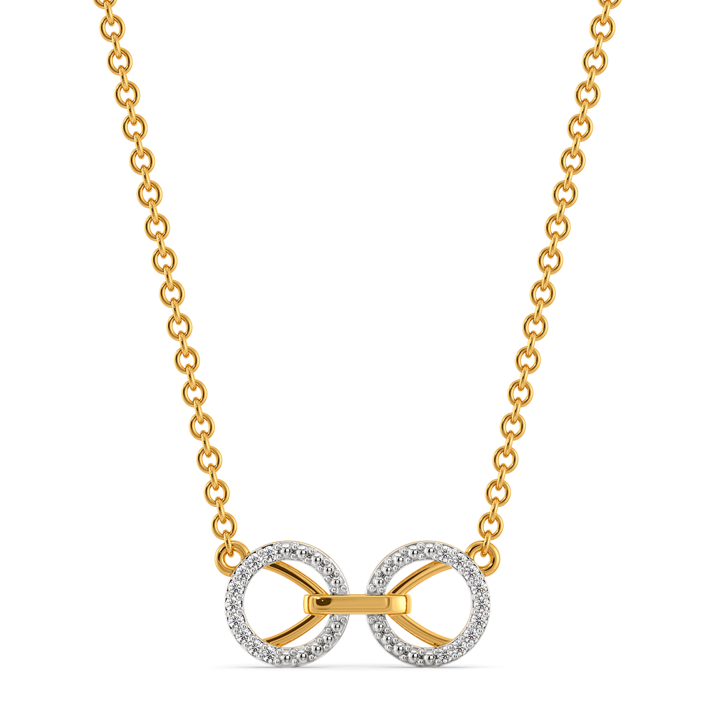 Clasped in Style Diamond Necklaces