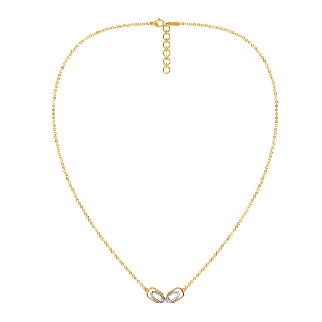 Buckled Edit Diamond Necklaces