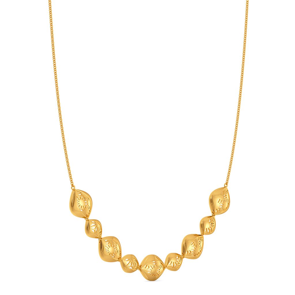 Bold Lace Gold Necklaces