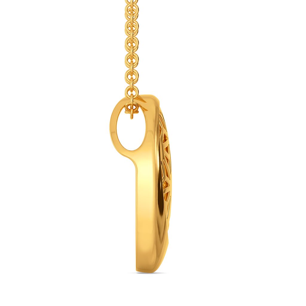 Lacy Reveal Gold Pendants