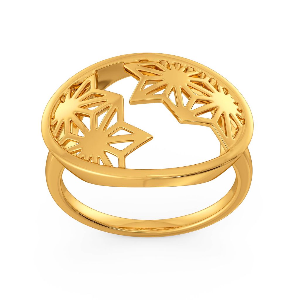 Inner Lace Gold Rings alternate view 2