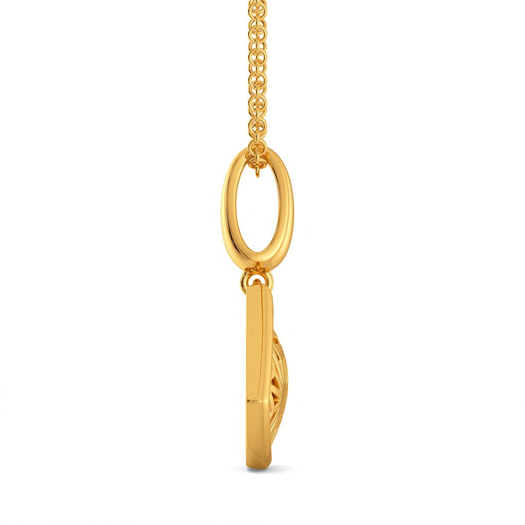 Lace It Up Gold Pendants
