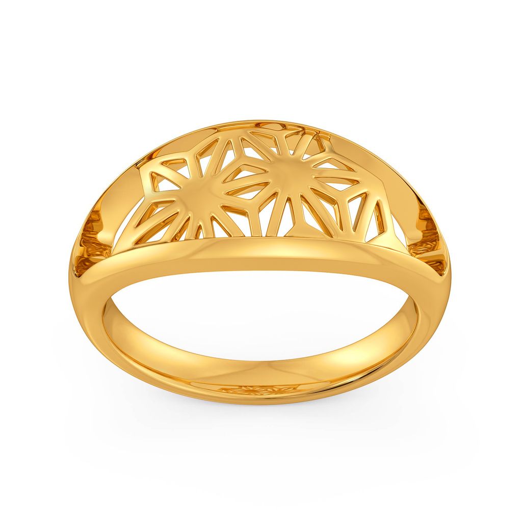 Lace Liberals Gold Rings alternate view 2