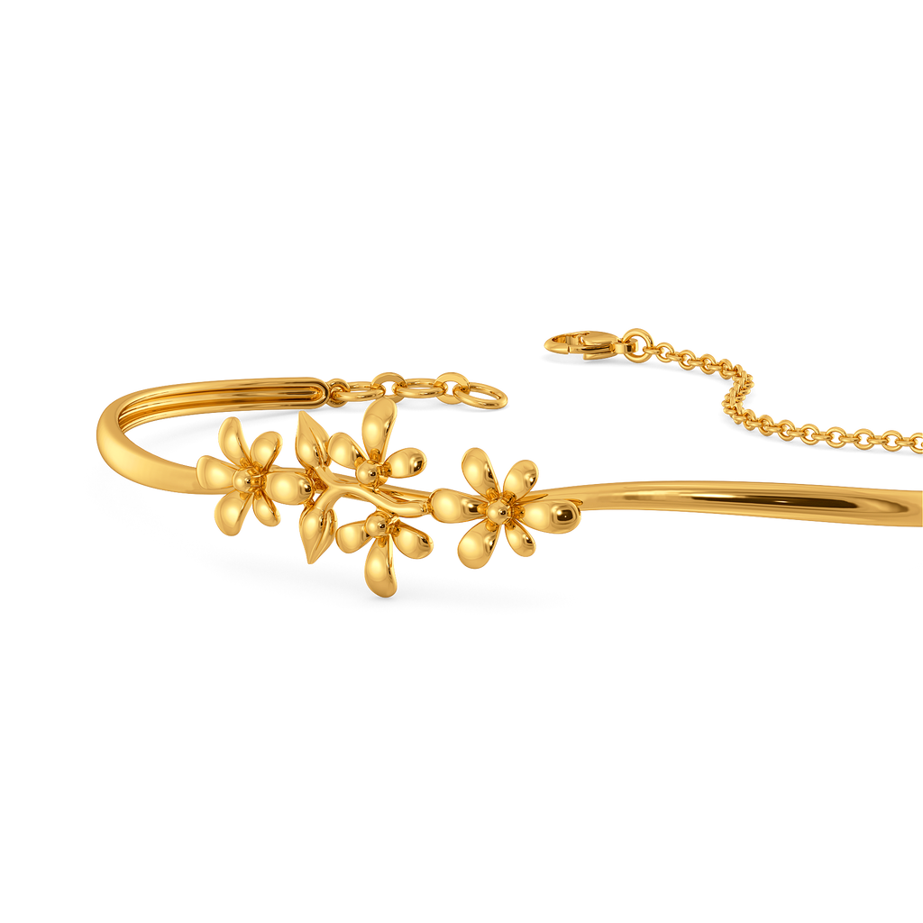 Untill Autumn Comes Gold Bangles