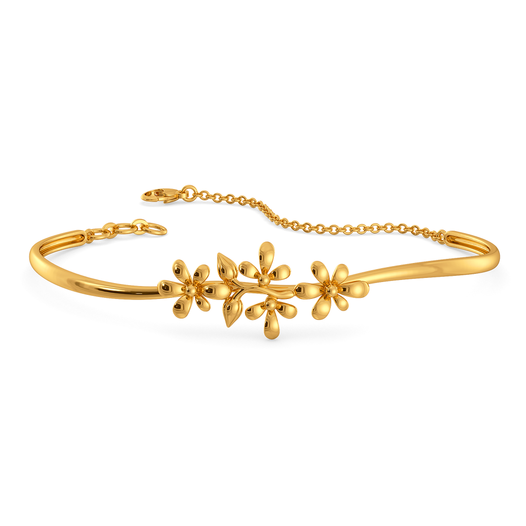 Untill Autumn Comes Gold Bangles