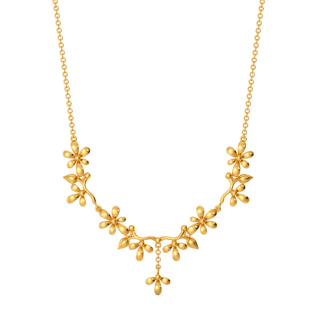 Untill Autumn Comes Gold Necklaces