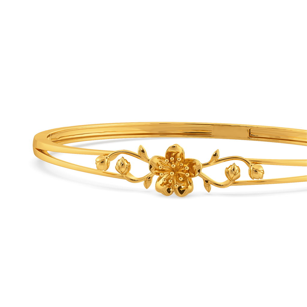 Autumn Garden Gold Bangles