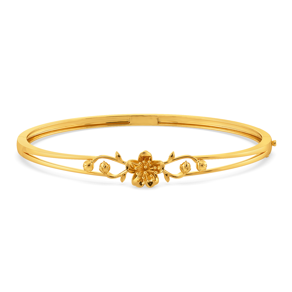 Autumn Garden Gold Bangles