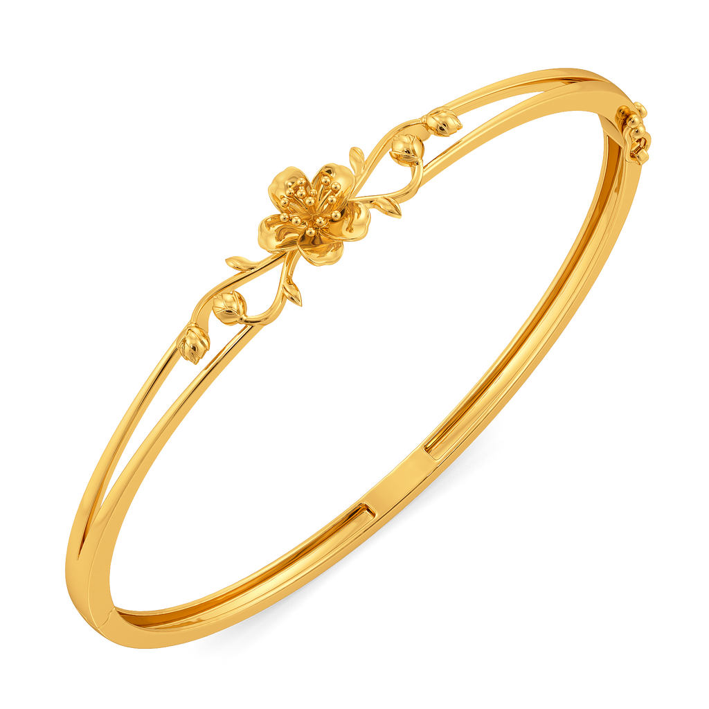 Autumn Garden Gold Bangles