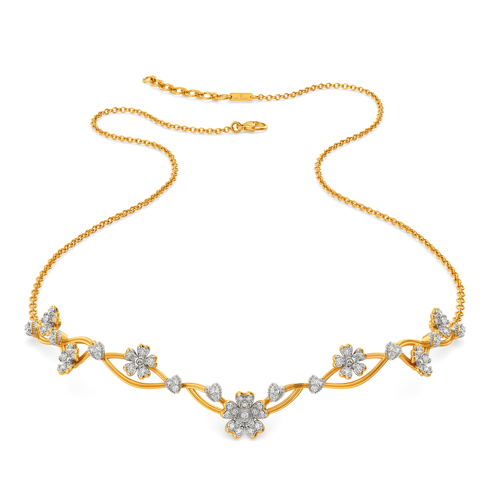 Autumn Beauty Diamond Necklaces