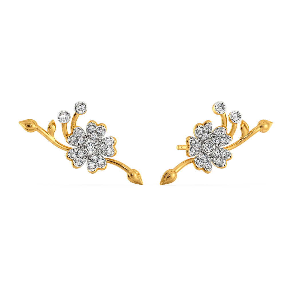 Autumn Beauty Diamond Earrings