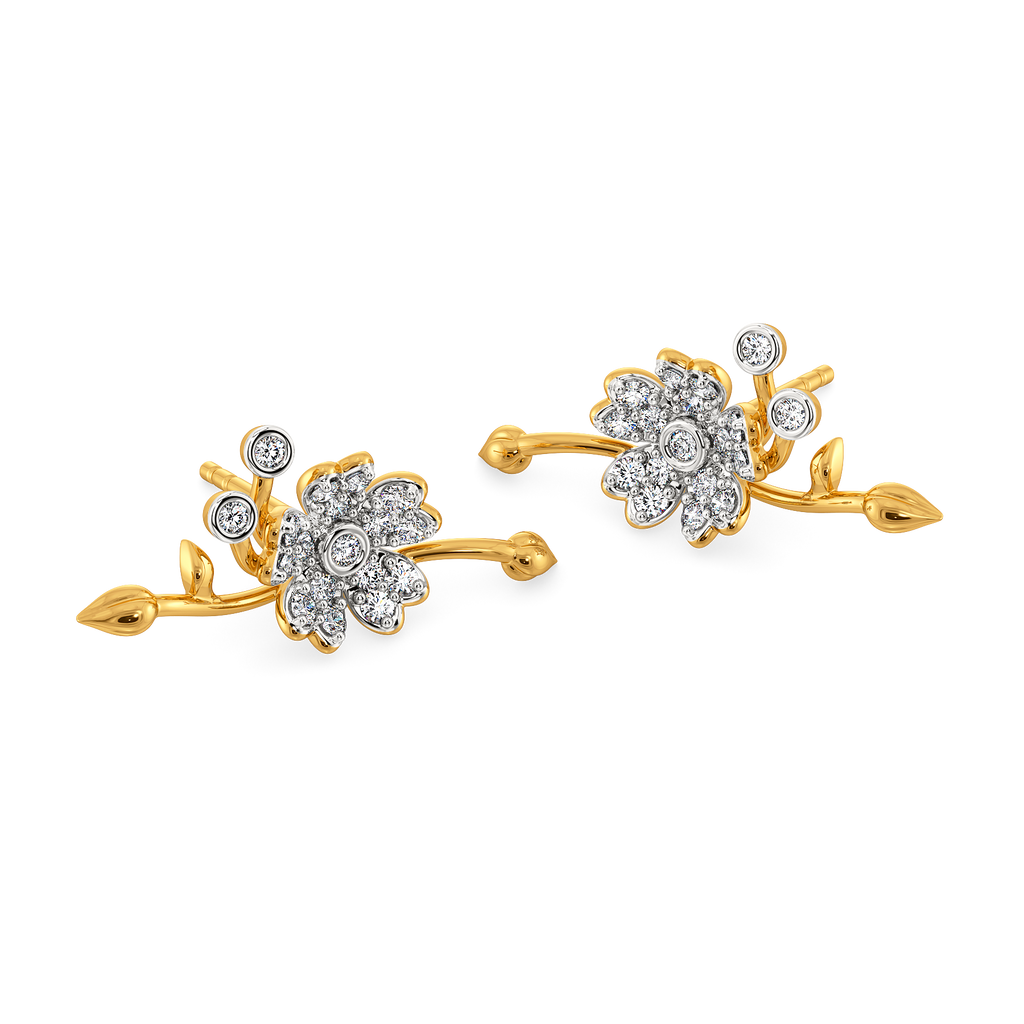 Autumn Beauty Diamond Earrings