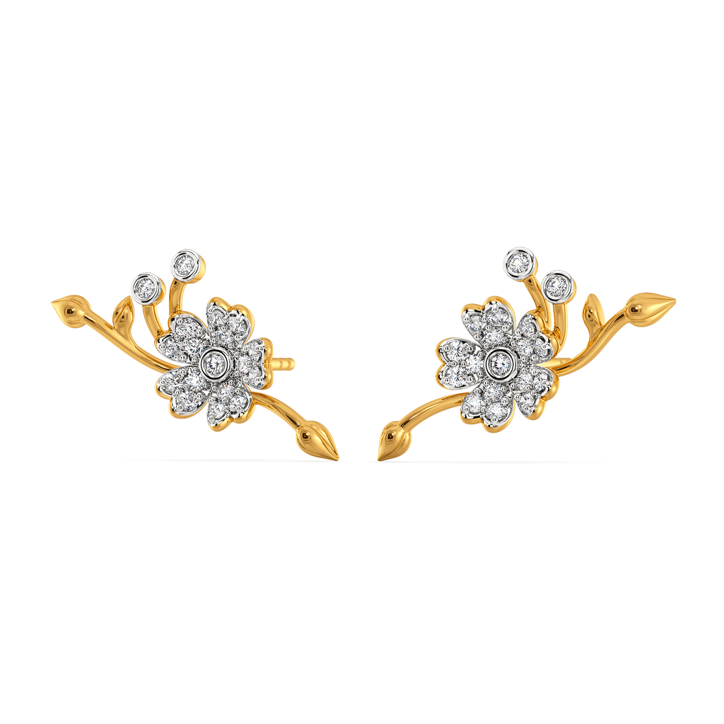 Autumn Beauty Diamond Earrings