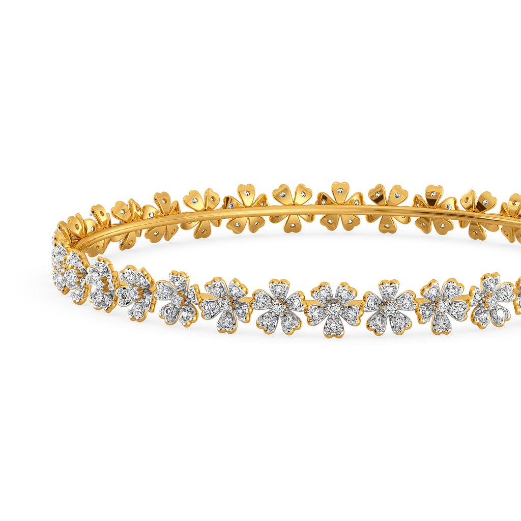 Autumn Beauty Diamond Bangles