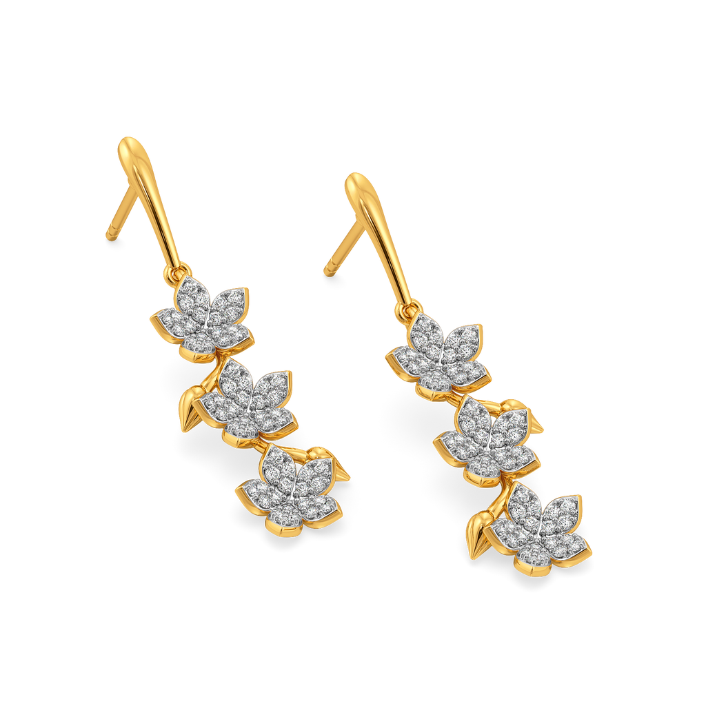 Patch and Play Diamond Earrings