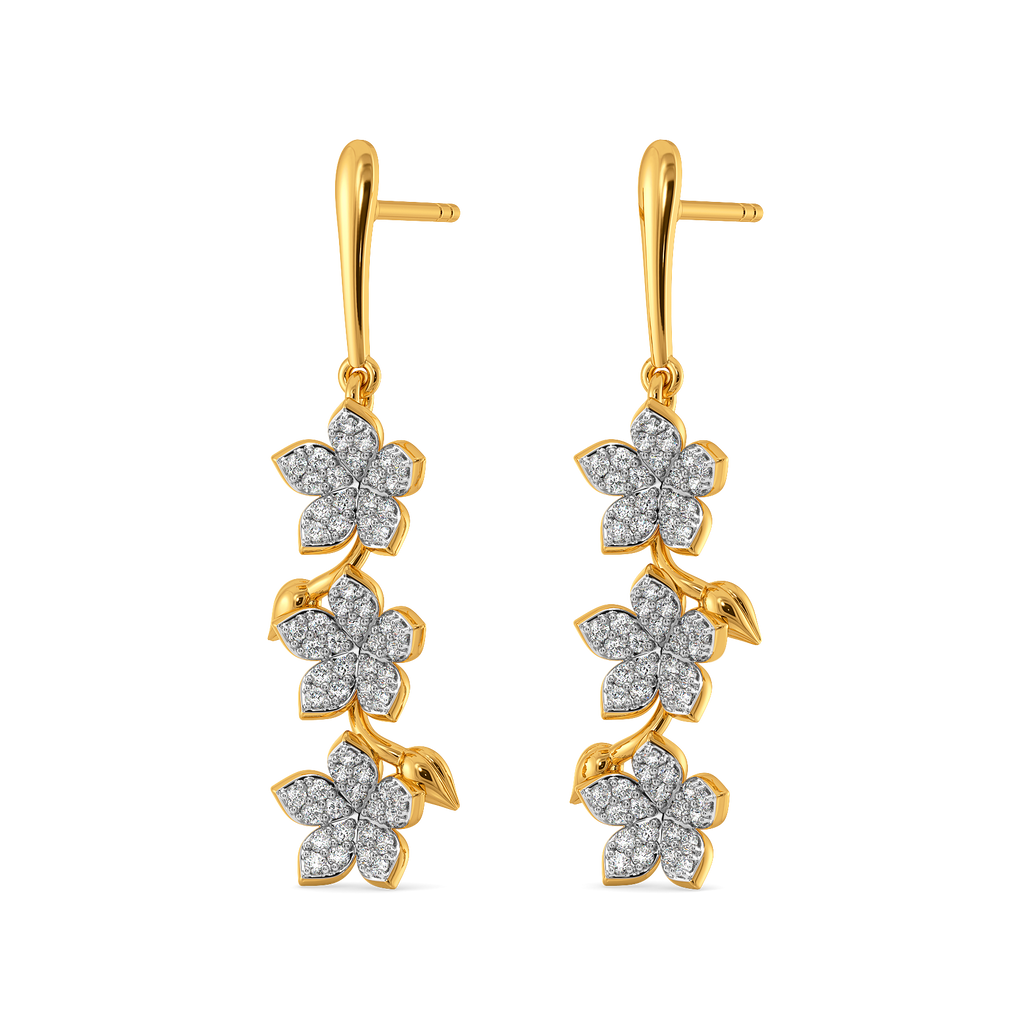 Patch and Play Diamond Earrings