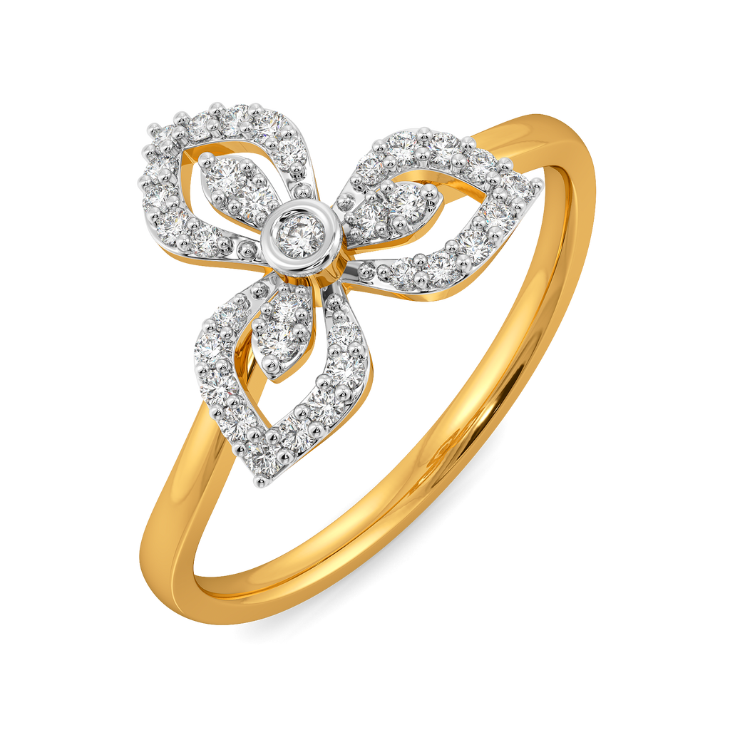 Lyrical Botanicals Diamond Rings