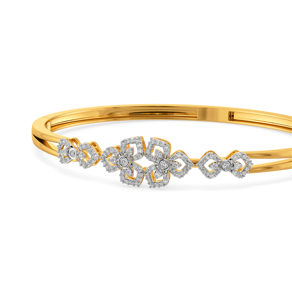 Lyrical Botanicals Diamond Bangles