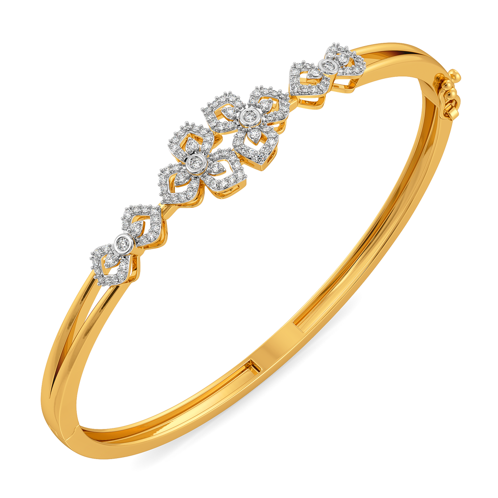 Lyrical Botanicals Diamond Bangles