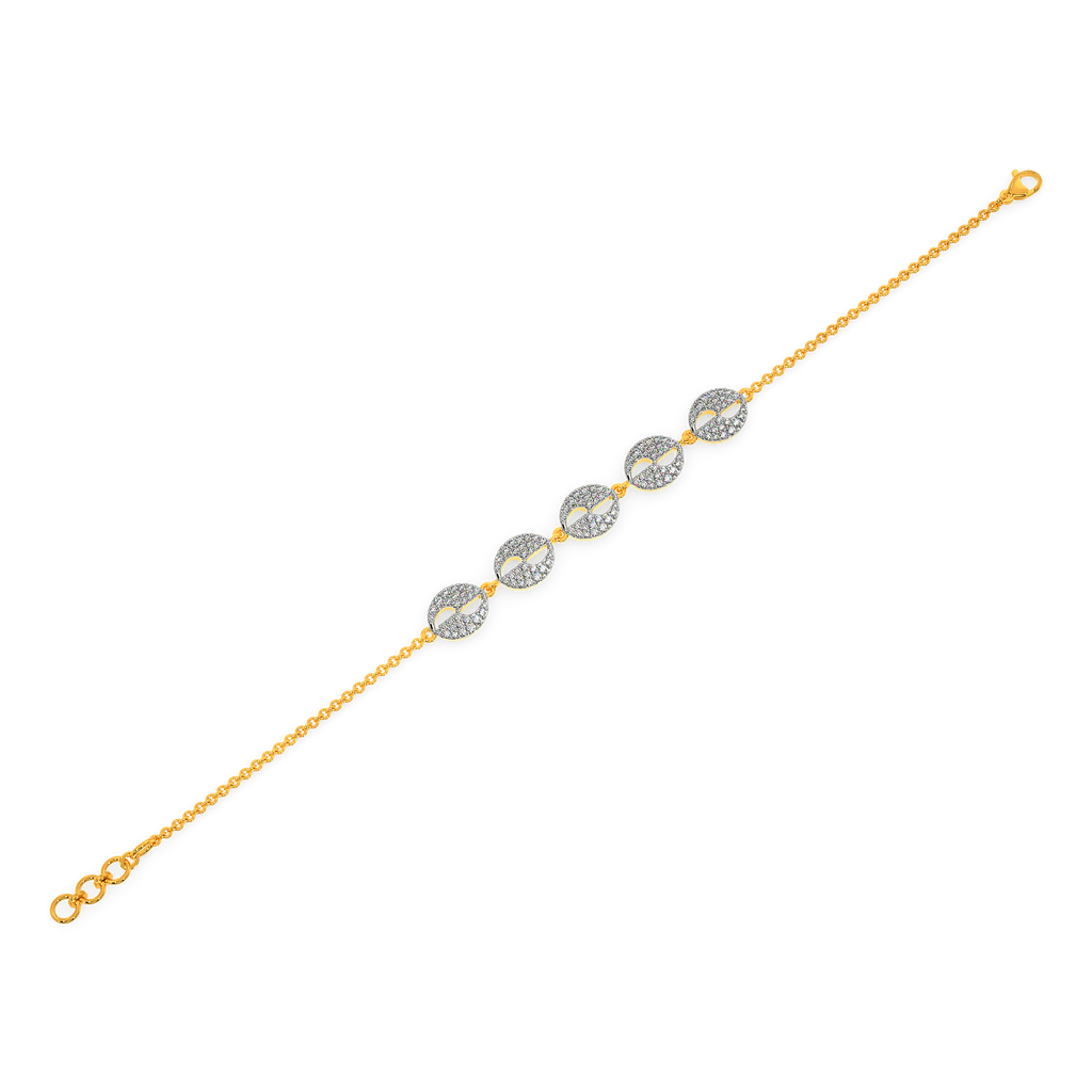 Grey Symphony Diamond Bracelets