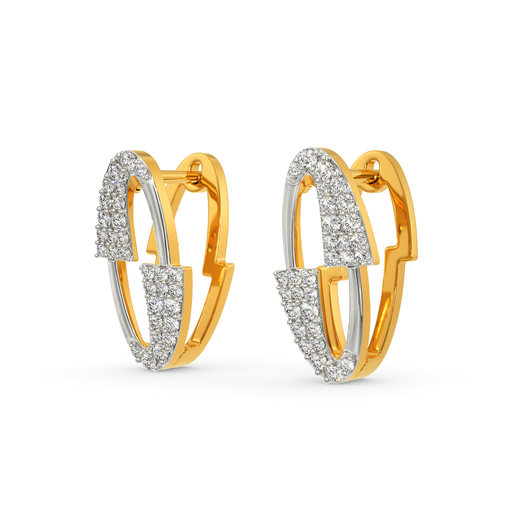 Grey Symphony Diamond Earrings